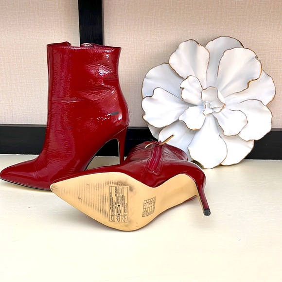 Patten SHINNY RED HEELS👠 size 6.5. - Picture 2 of 3